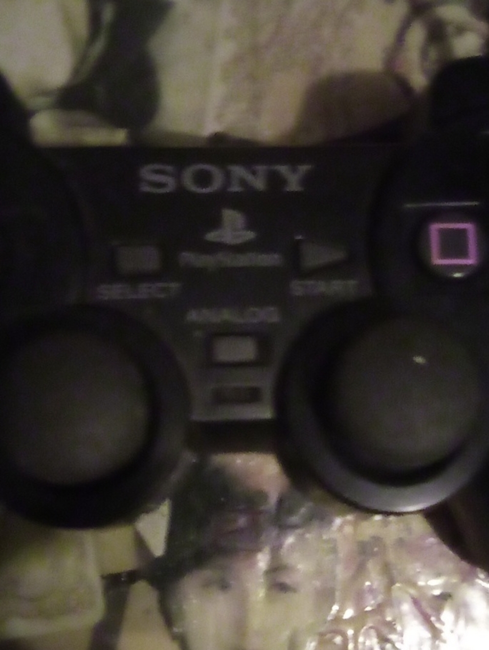 Sony Black Wired Dual Analog Controller